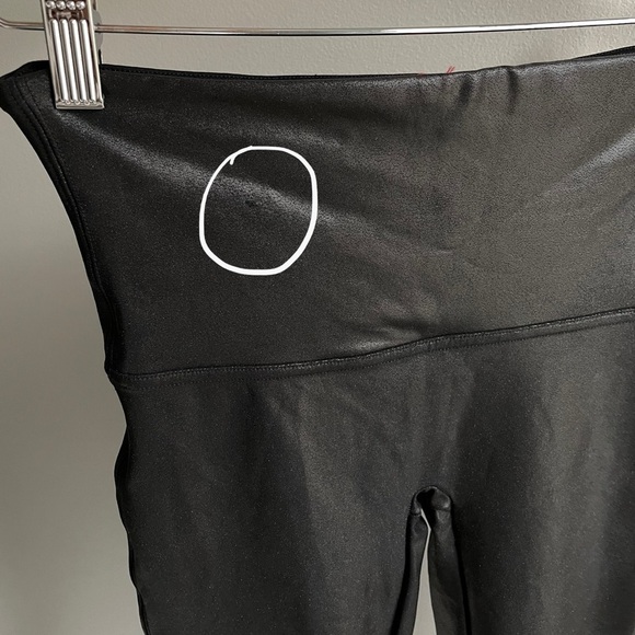 Spanx Faux Leather Leggings in Black, Women's Small - Picture 13 of 13